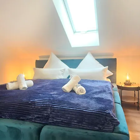 Apartment Design-penthouse I 90qm I Europapark 20 Min I Boxspring I Nespresso I Parking